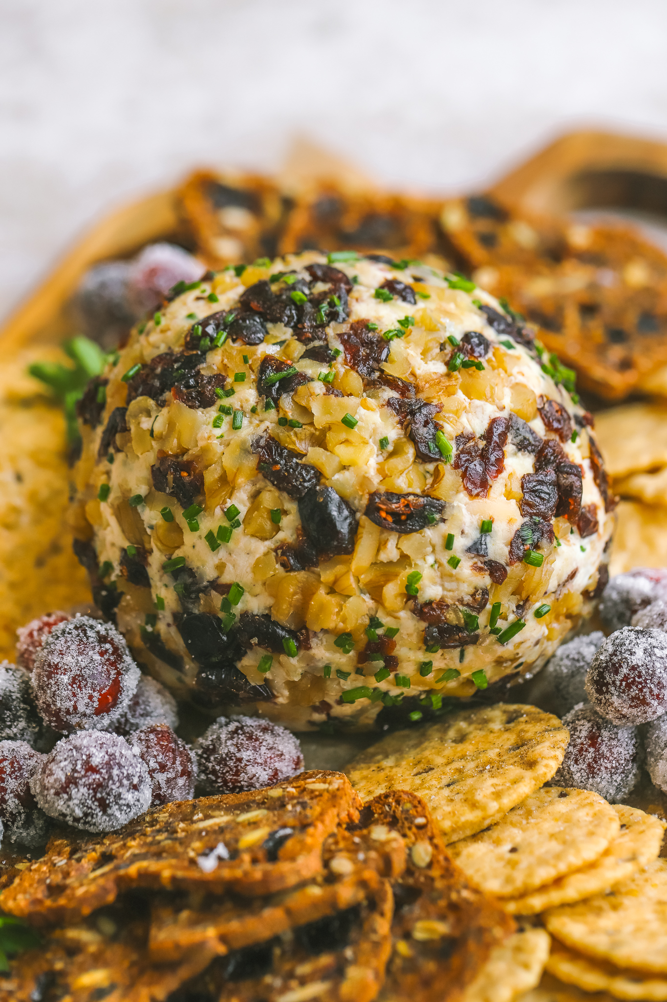 cranberry walnut cheese ball