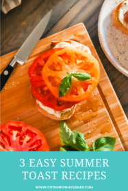 summer tomato toast