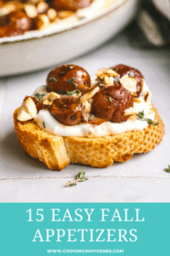 grapes and ricotta on crostini