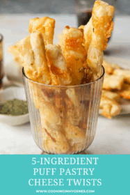 cheese twists in a cup