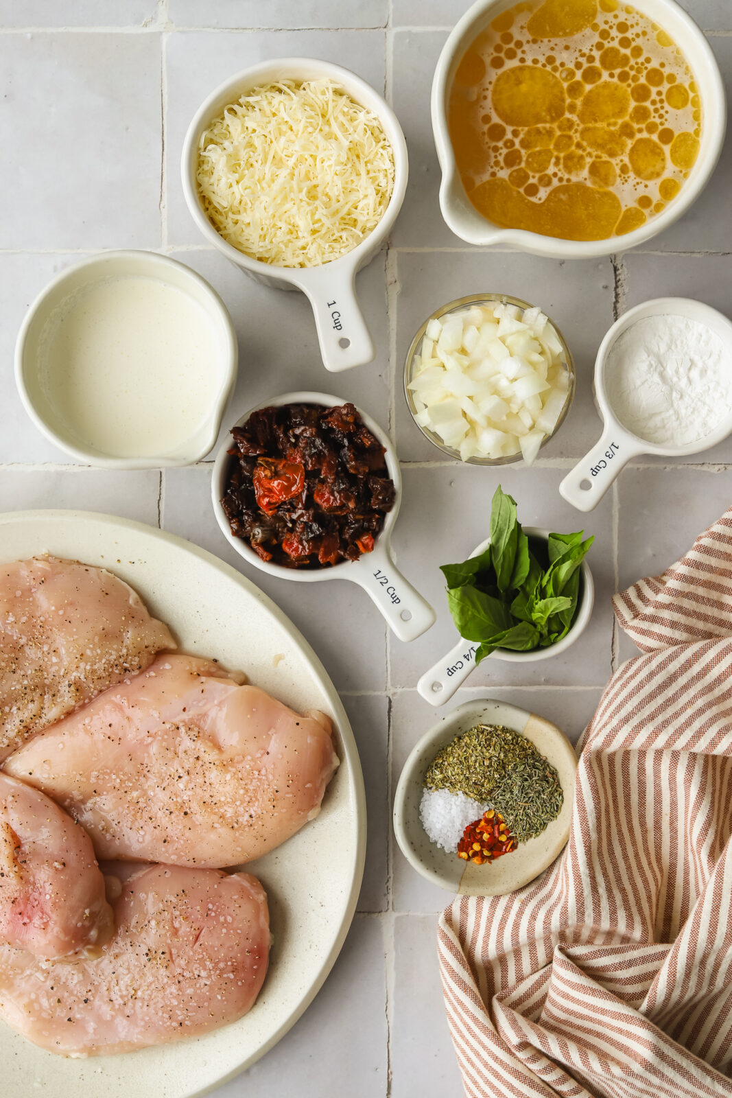 ingredients to make marry me chicken