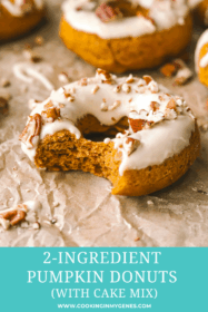 bite out of a pumpkin donut