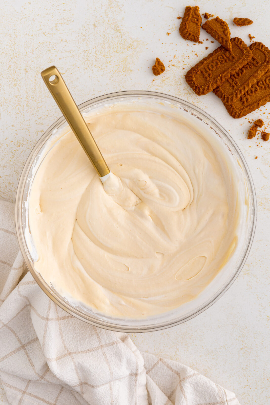 creamy ice cream mixture